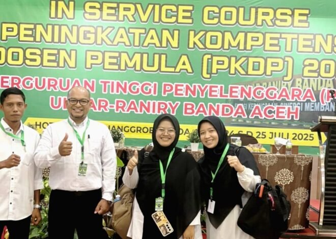 4 Dosen STAI Darul Hikmah Terpilih Sebagai Peserta Program Peningkatan Kompetensi