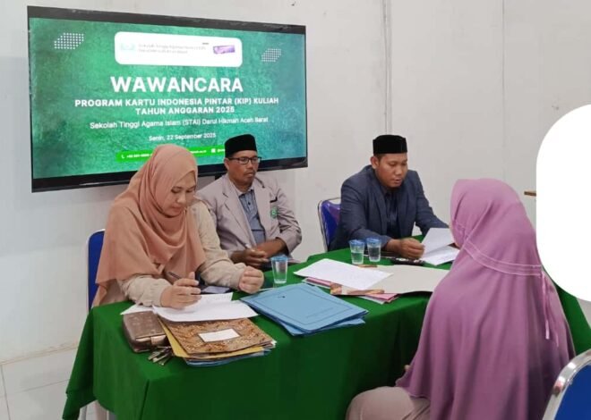 Pastikan Bantuan Tepat Sasaran, STAI Darul Hikmah Gelar Tes Wawancara KIP Kuliah 2025