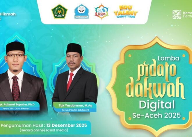 STAI Darul Hikmah Gelar Kompetisi Pidato Dakwah Online 2025