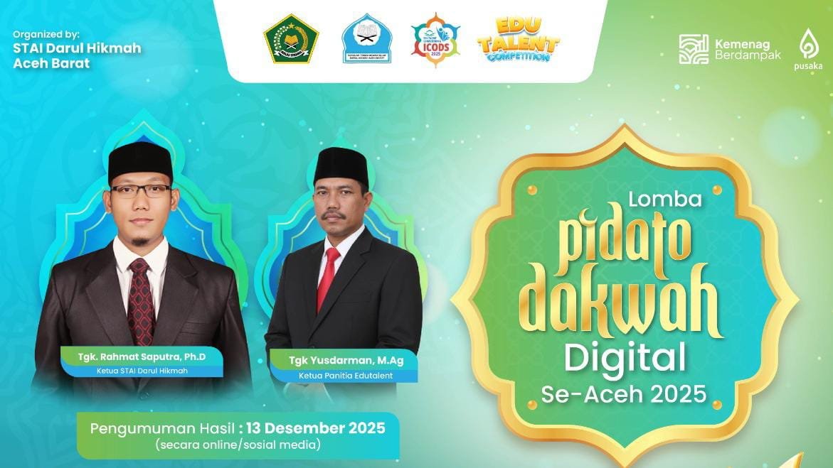 STAI Darul Hikmah Gelar Kompetisi Pidato Dakwah Online 2025