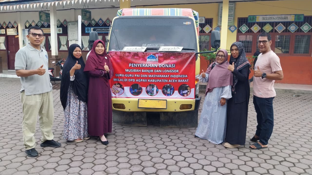 DPD AGPAII Aceh Barat Salurkan Bantuan tahap Pertama ke Kab. Pidie Jaya dan Kab. Bireuen