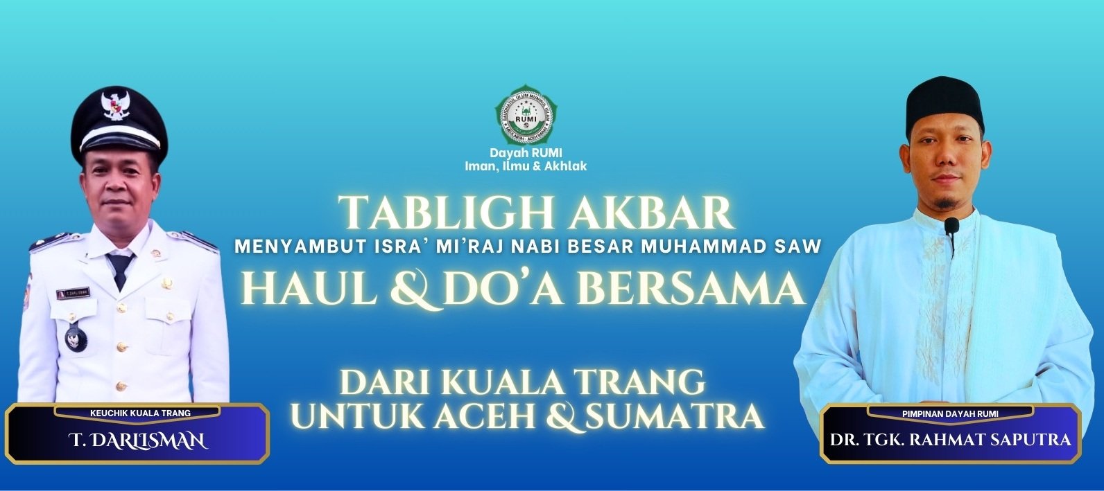 Keuchik Kuala Trang Ajak Warga Hadiri Tabligh Akbar dan Doa Bersama Awal Tahun