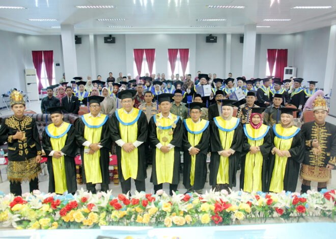 STAI Darul Hikmah Kukuhkan 40 Sarjana, Tegaskan Komitmen Cetak Lulusan Unggul dan Berdaya Saing