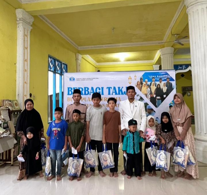 Ramadan Penuh Berkah, STAI Darul Hikmah Aceh Barat Adakan Takjil, Santunan Yatim, dan Buka Puasa Bersama