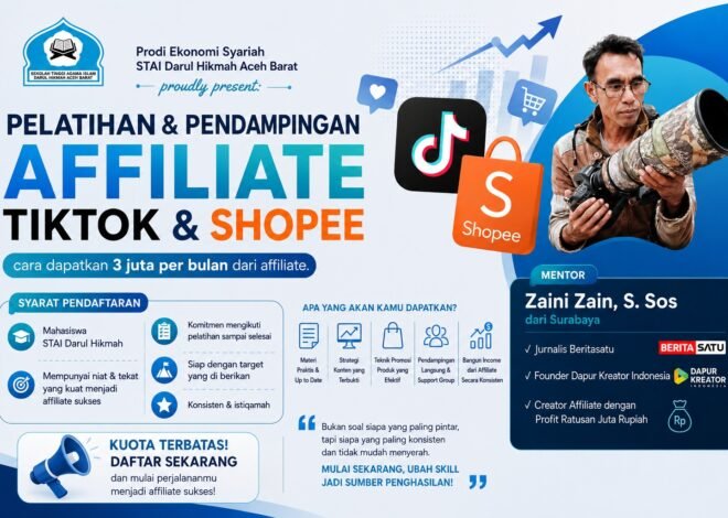 Mahasiswa STAI Darul Hikmah Dibekali Peluang Bisnis Digital melalui Pelatihan Affiliate