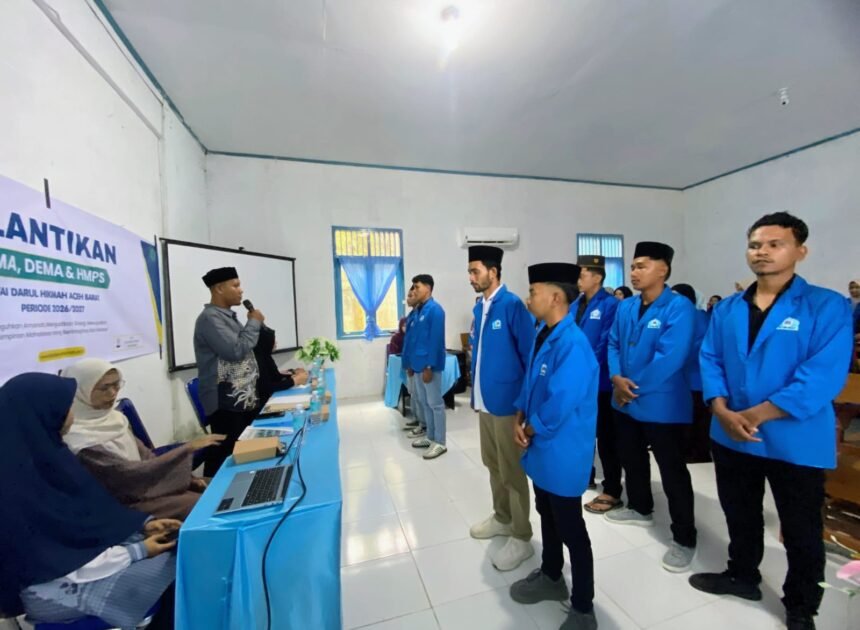 Pengurus SEMA STAI Darul Hikmah Aceh Barat Periode 2026–2027 Resmi Dilantik